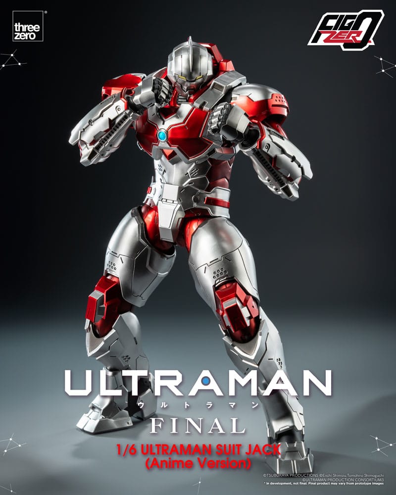 Ultraman Final FigZero Action Figure 1/6 Ultraman Suit Jack Anime Version 35 cm 4895250816558