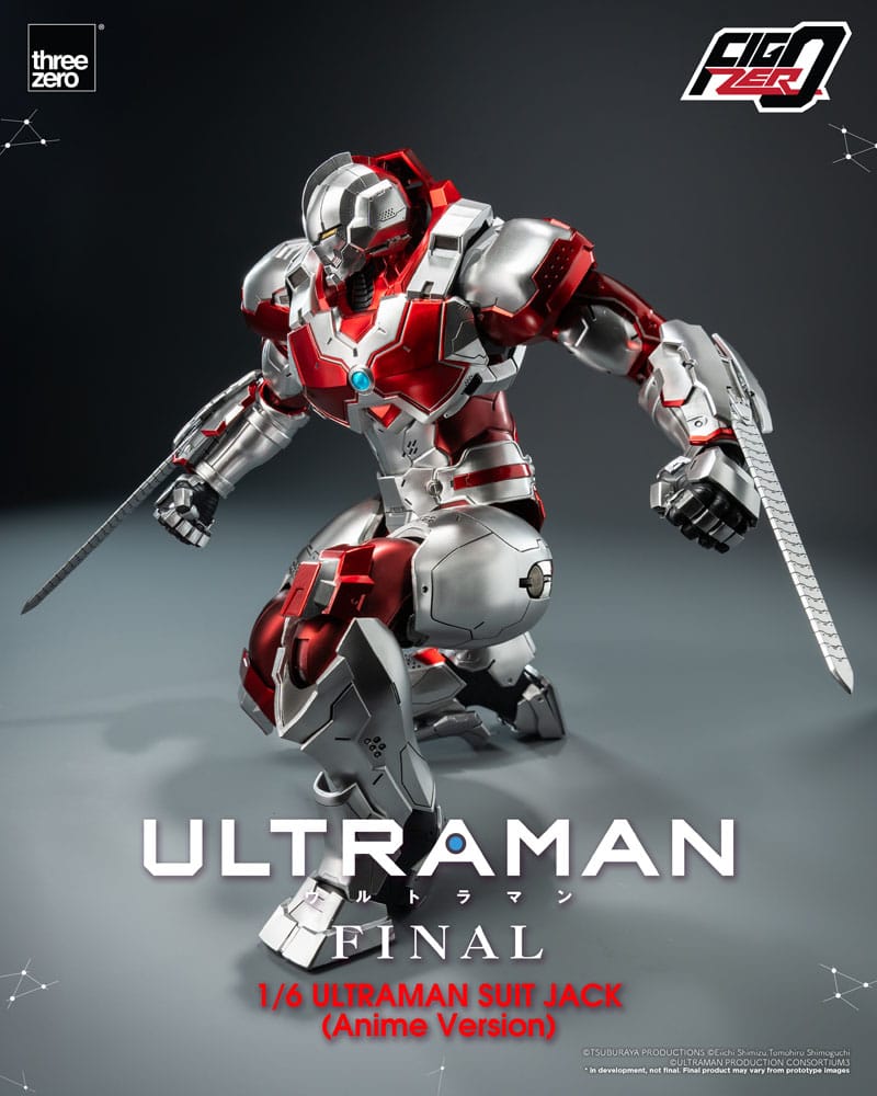 Ultraman Final FigZero Action Figure 1/6 Ultraman Suit Jack Anime Version 35 cm 4895250816558
