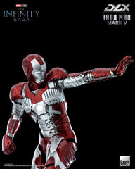Infinity Saga DLX Action Figure 1/12 Iron Man Mark 5 17 cm 4895250808478