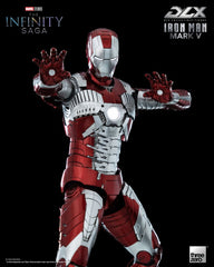 Infinity Saga DLX Action Figure 1/12 Iron Man Mark 5 17 cm 4895250808478