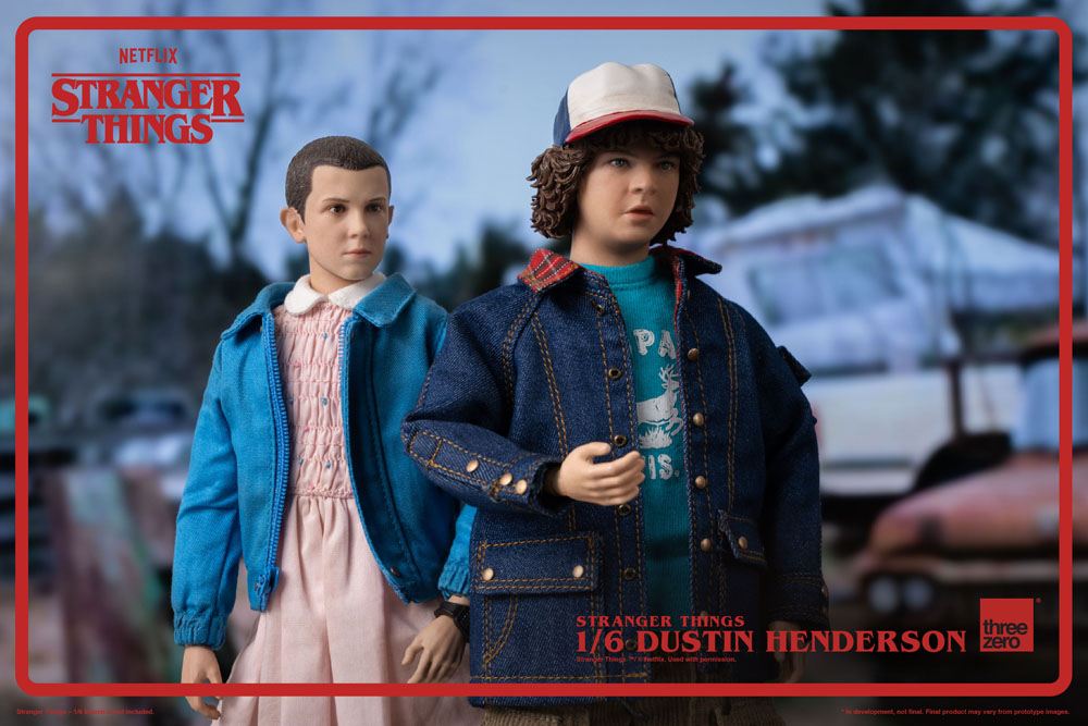 Stranger Things Action Figure 1/6 Dustin Henderson 23 cm 4897056202160