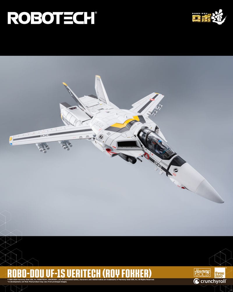 Robotech Action Figure ROBO-DOU VF-1S Veritech (Roy Fokker) 20 cm 4895250812031