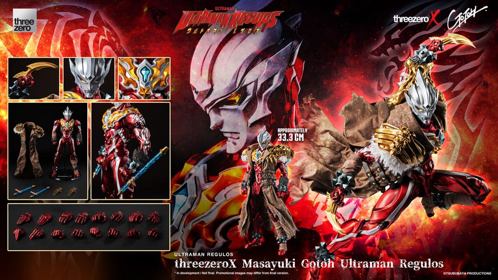 Ultraman Action Figure Masayuki Gotoh Ultraman Regulos 33 cm 4895250818538