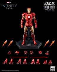 Infinity Saga DLX Action Figure 1/12 Iron Man Mark 4 17 cm 4895250812888