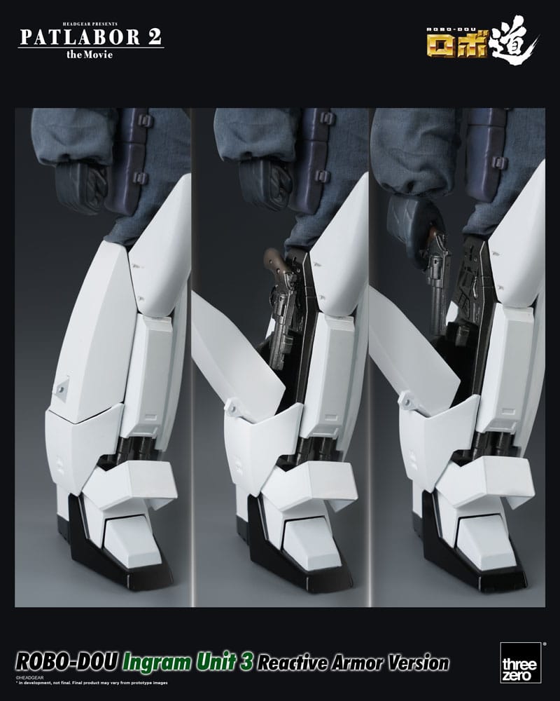 Patlabor 2: The Movie Robo-Dou Action Figure Ingram Unit 3 Reactive Armor Version 23 cm 4895250812956