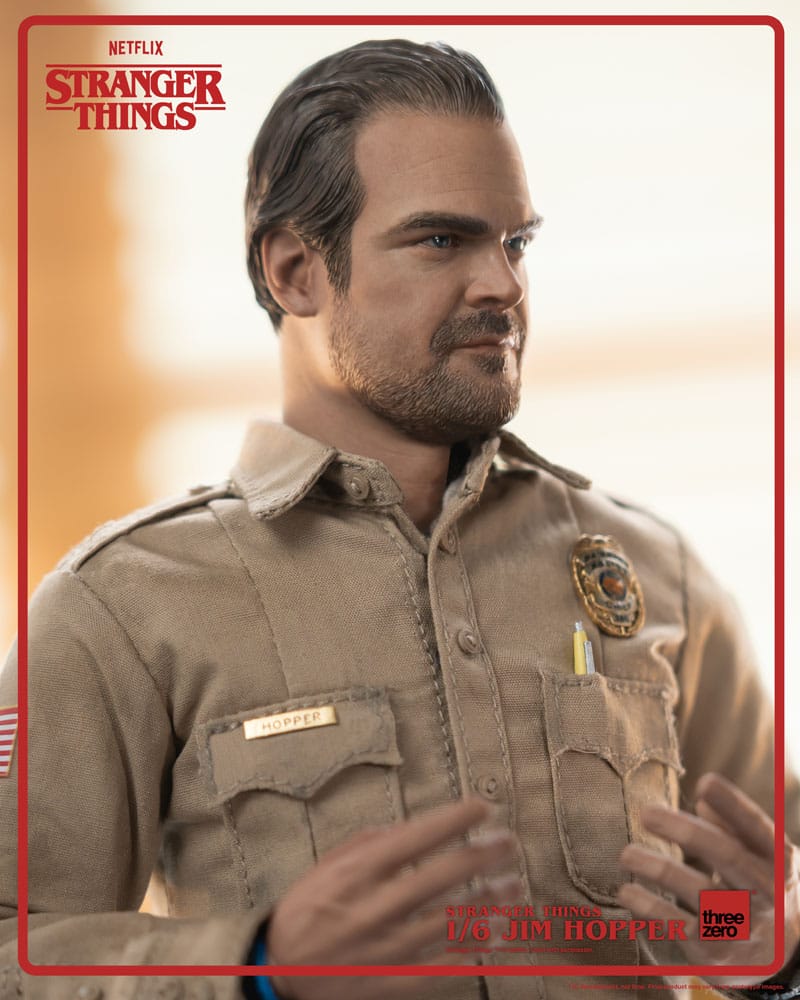 Stranger Things Action Figure 1/6 Jim Hopper (Season 1) 32 cm 4895250811430