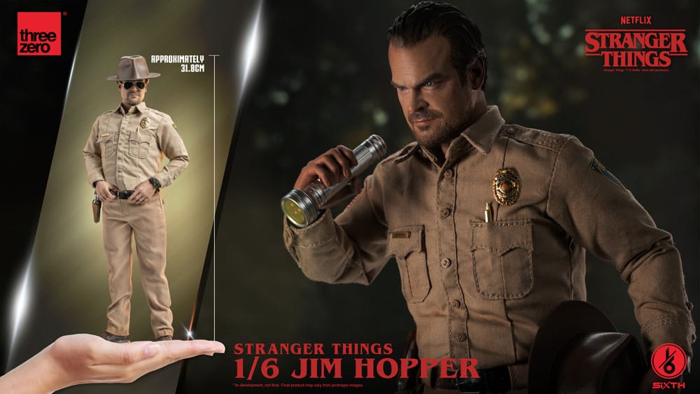 Stranger Things Action Figure 1/6 Jim Hopper (Season 1) 32 cm 4895250811430