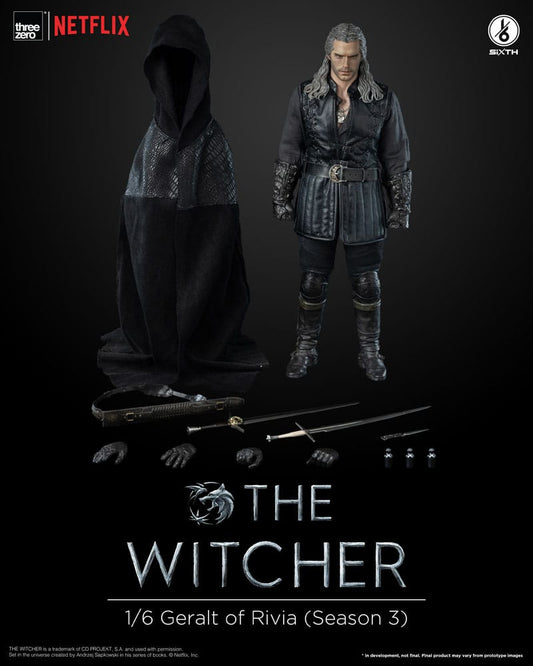 The Witcher Season 3 Action Figure 1/6 Geralt of Rivia 31 cm 4895250809758