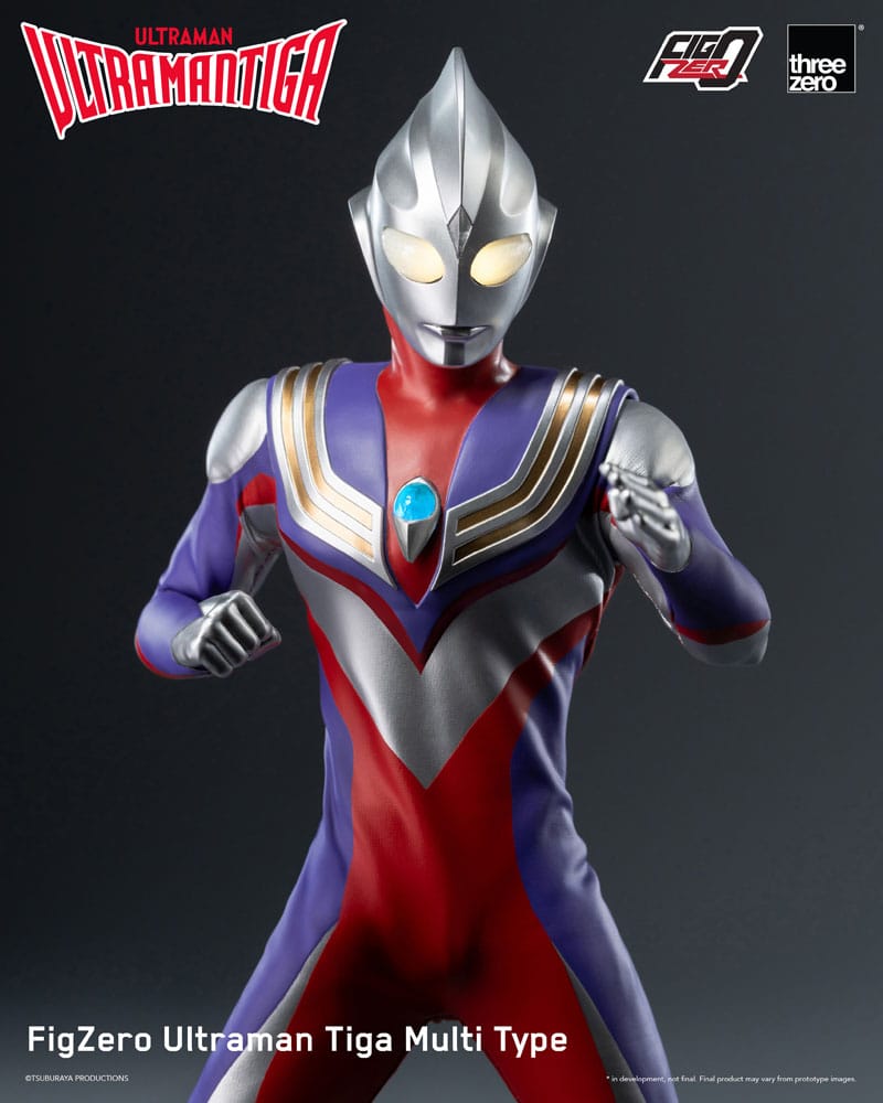 Ultraman Tiga FigZero Action Figure 1/6 Ultraman Tiga Multi Type 32 cm 4895250817746
