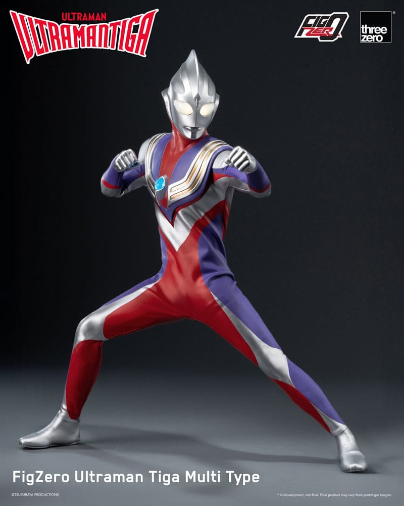Ultraman Tiga FigZero Action Figure 1/6 Ultraman Tiga Multi Type 32 cm 4895250817746