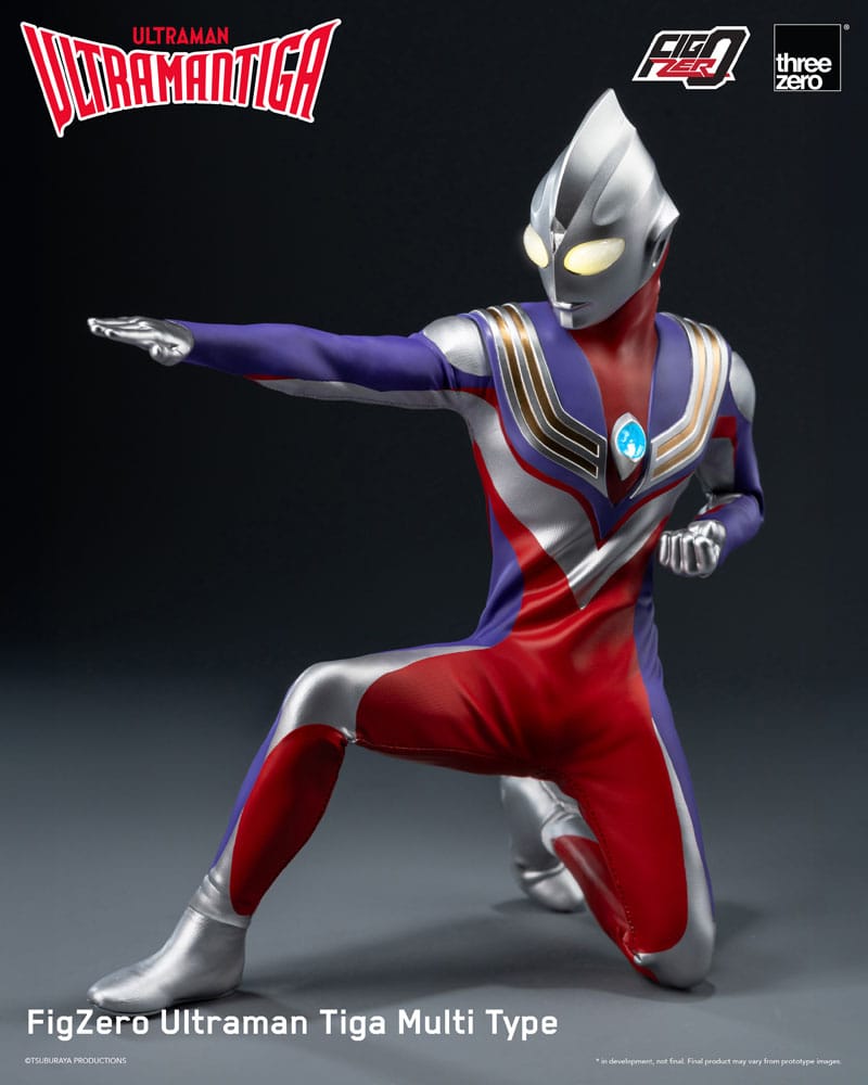 Ultraman Tiga FigZero Action Figure 1/6 Ultraman Tiga Multi Type 32 cm 4895250817746