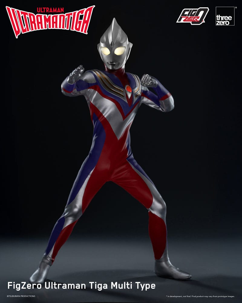 Ultraman Tiga FigZero Action Figure 1/6 Ultraman Tiga Multi Type 32 cm 4895250817746