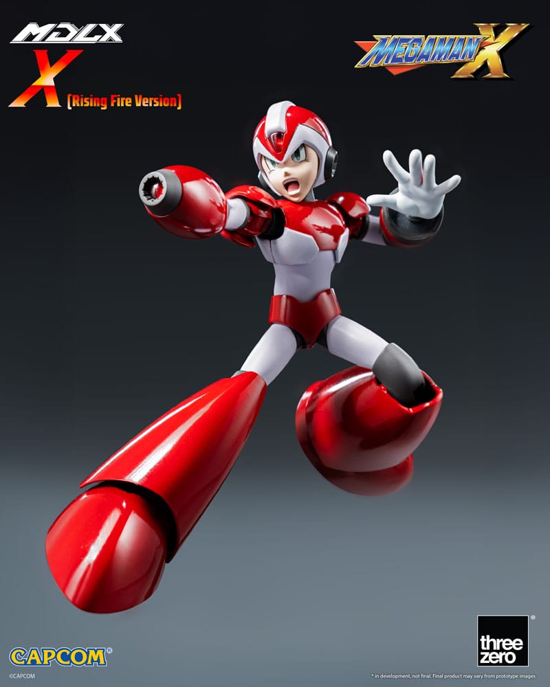 Mega Man MDLX Action Figure Rockman X / Mega Man X (Rising Fire Version) 12 cm 4895250820258