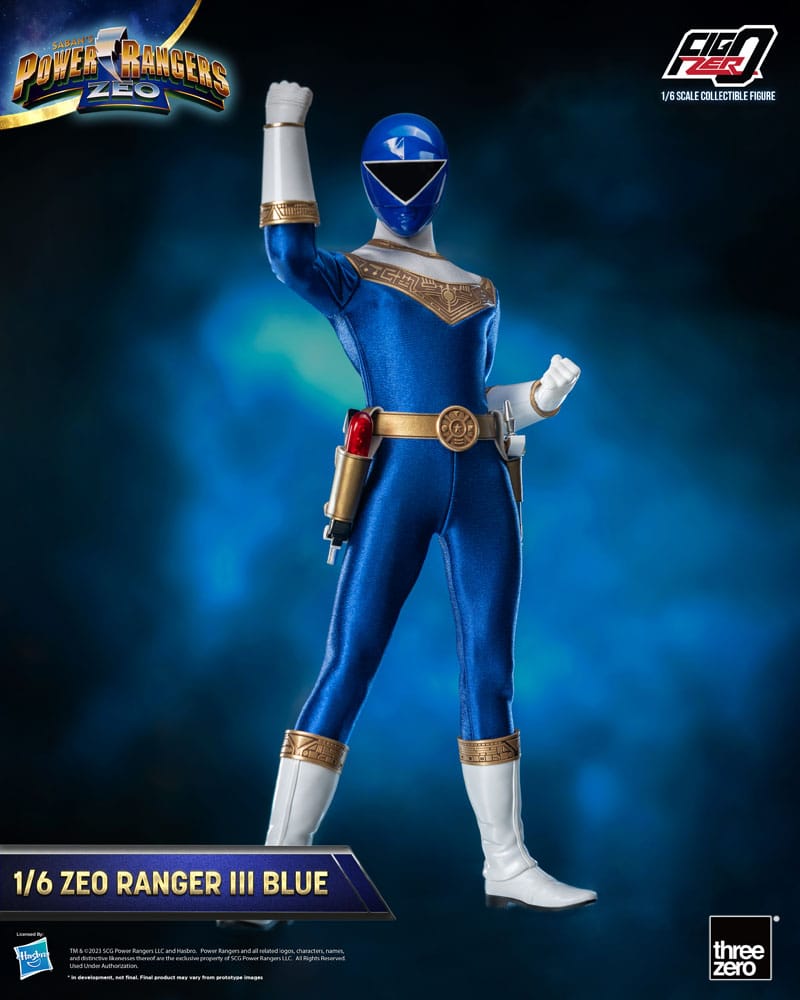 Power Rangers Zeo FigZero Action Figure 1/6 Ranger III Blue 30 cm 4895250810372
