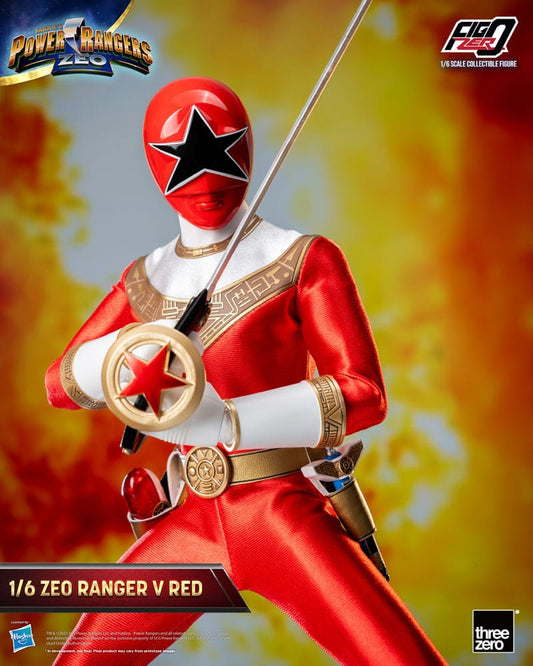 Power Rangers Zeo FigZero Action Figure 1/6 Ranger V Red 30 cm 4895250810433