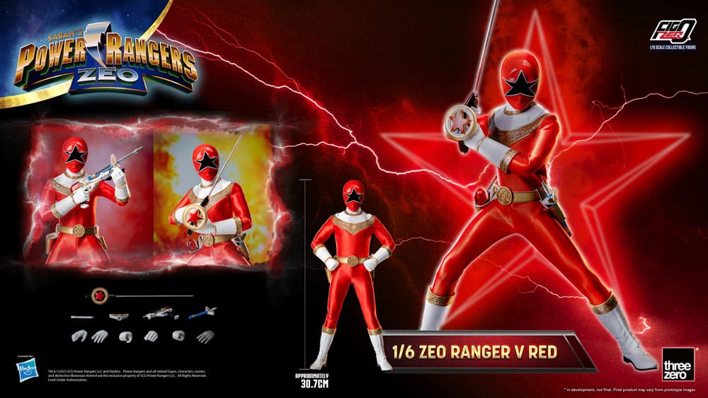 Power Rangers Zeo FigZero Action Figure 1/6 R 4895250810433