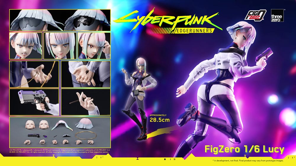 Cyberpunk: Edgerunners FigZero Action Figure 1/6 Lucy 29 cm 4895250818231