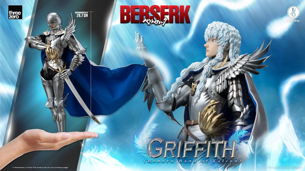 Berserk Action Figure 1/6 Griffith (Reborn Ba 4895250807679