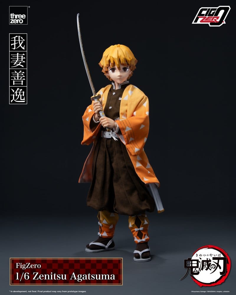 Demon Slayer: Kimetsu no Yaiba FigZero Action Figure 1/6 Zenitsu Agatsuma 28 cm 4895250823440