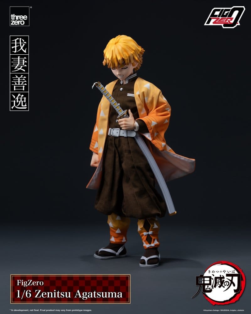 Demon Slayer: Kimetsu no Yaiba FigZero Action Figure 1/6 Zenitsu Agatsuma 28 cm 4895250823440