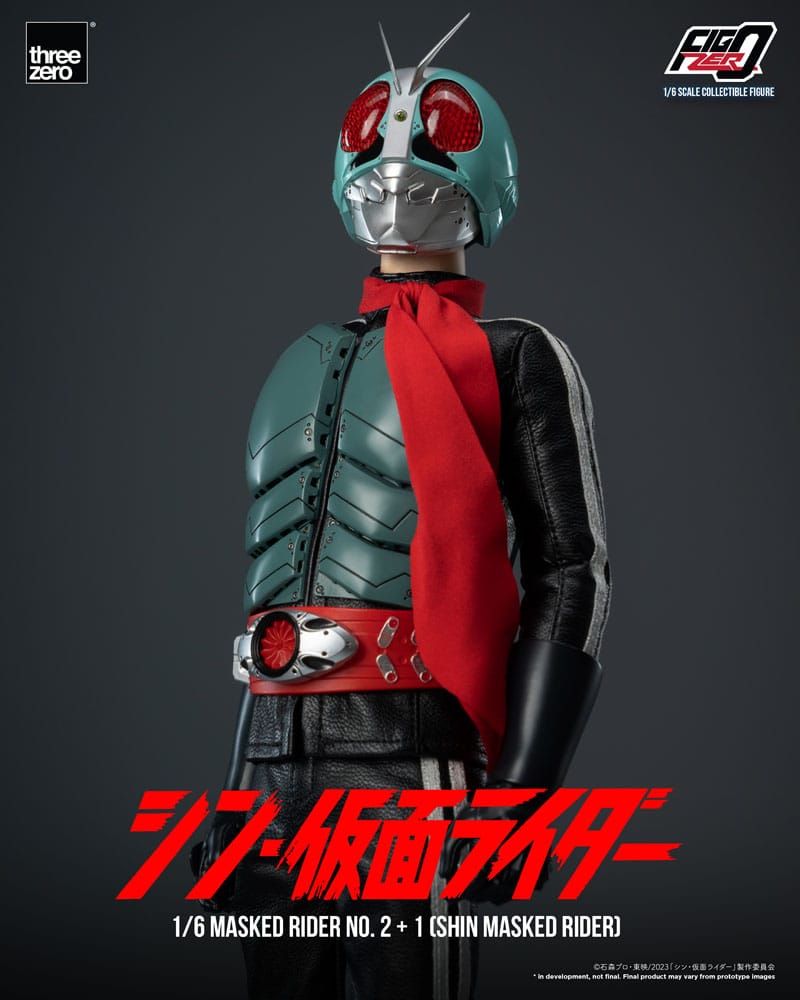 Kamen Rider FigZero Action Figure 1/6 Masked  4895250812376