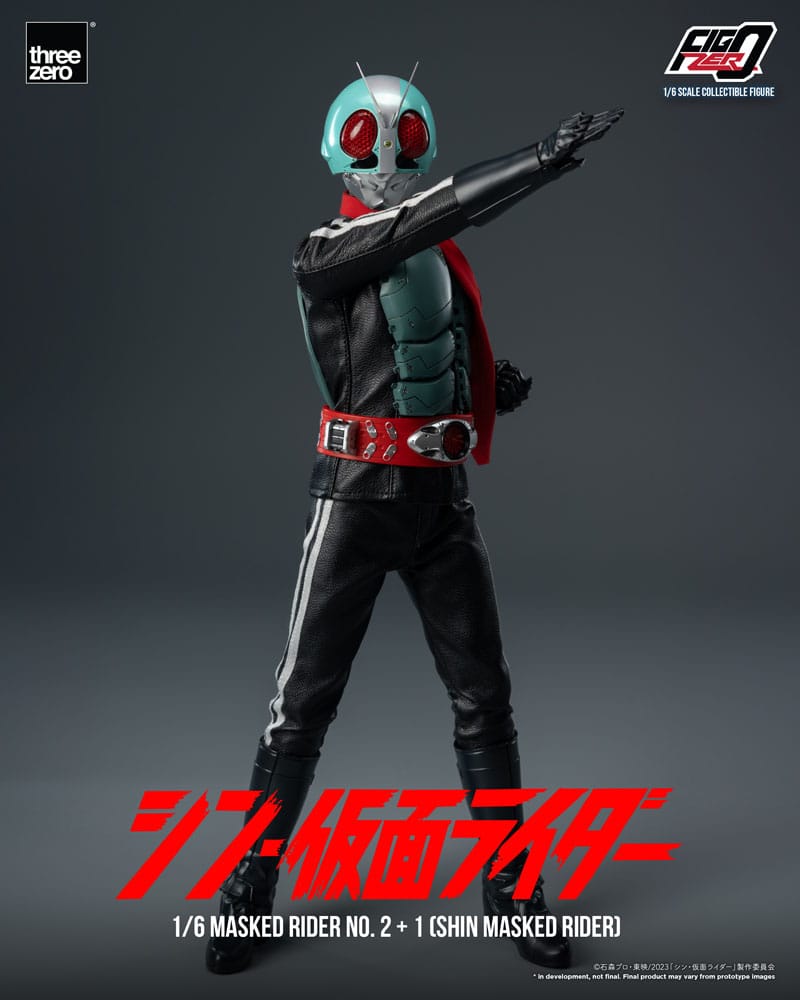 Kamen Rider FigZero Action Figure 1/6 Masked  4895250812376