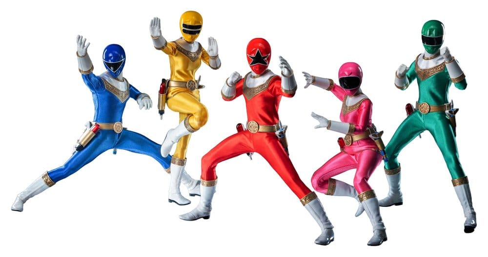 Power Rangers Zeo FigZero Action Figures 1/6 5-Pack Zeo Rangers 30 cm 4895250810464