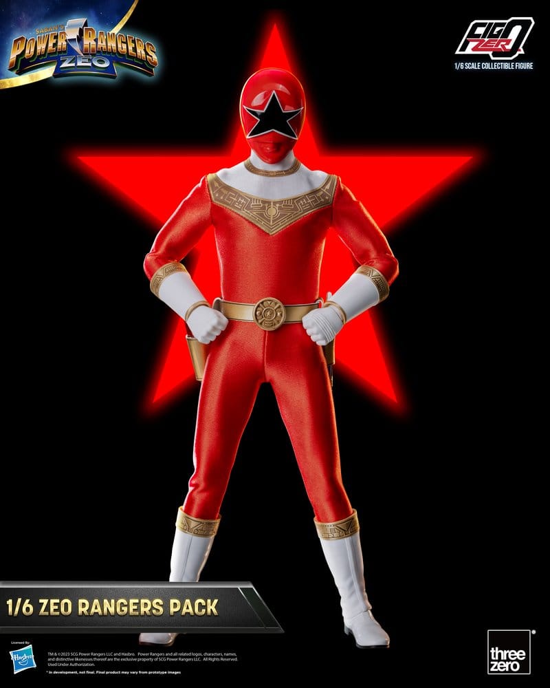 Power Rangers Zeo FigZero Action Figures 1/6 5-Pack Zeo Rangers 30 cm 4895250810464