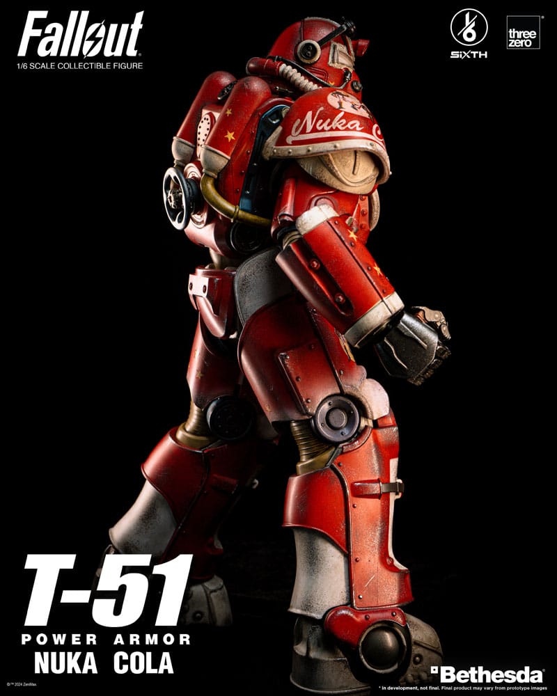 Fallout Action Figure 1/6 T-51 Nuka Cola Power Armor 37 cm 4895250811379