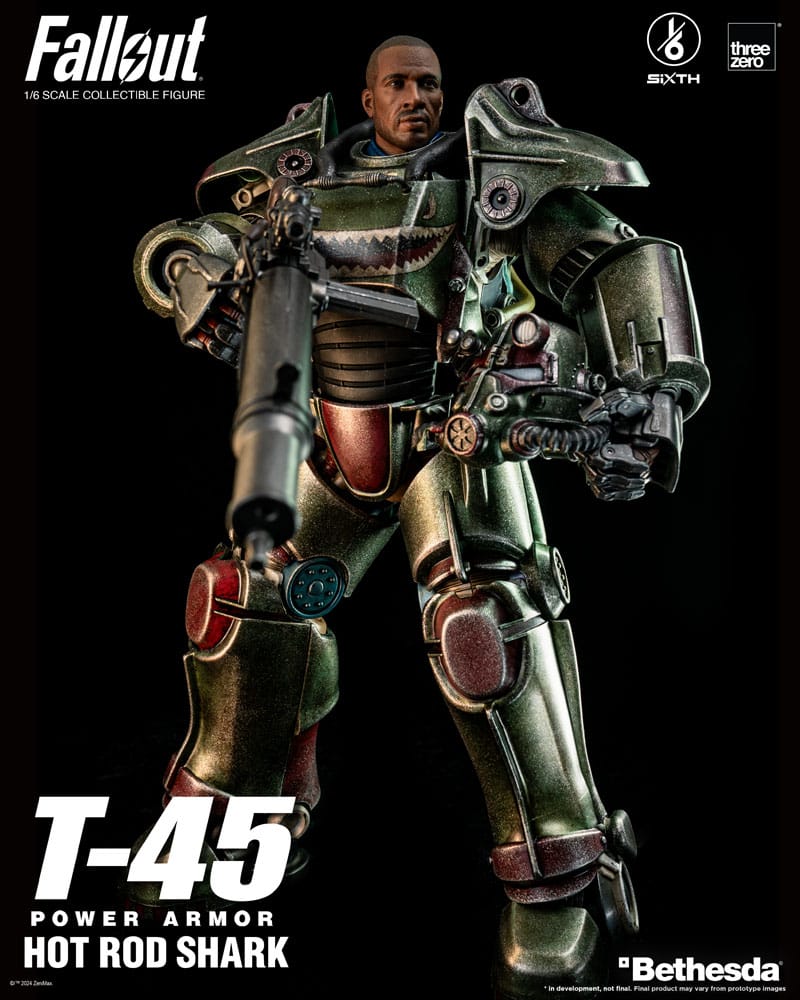 Fallout FigZero Action Figure 1/6 T-45 Hot Ro 4895250811867