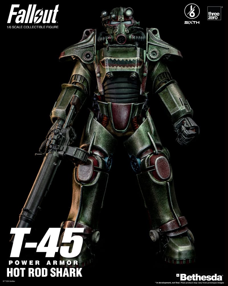 Fallout FigZero Action Figure 1/6 T-45 Hot Ro 4895250811867