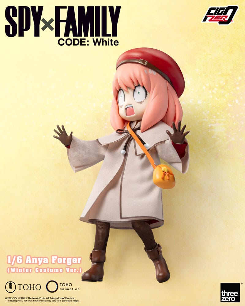 Spy x Family Code: White FigZero Action Figure 1/6 Anya Forger Winter Costume Ver. 17 cm 4895250811218