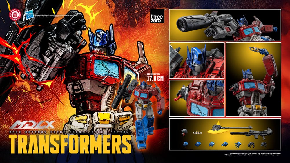 Transformers MDLX Action Figure Optimus Prime (Comic Book Edition) 18 cm 4895250819610