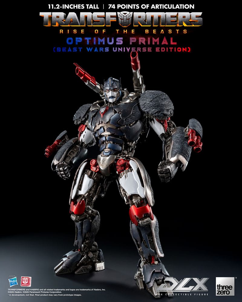 Transformers: Rise of the Beasts DLX Action Figure Optimus Primal (Beast Wars Universe Edition) 29 cm   4895250817647
