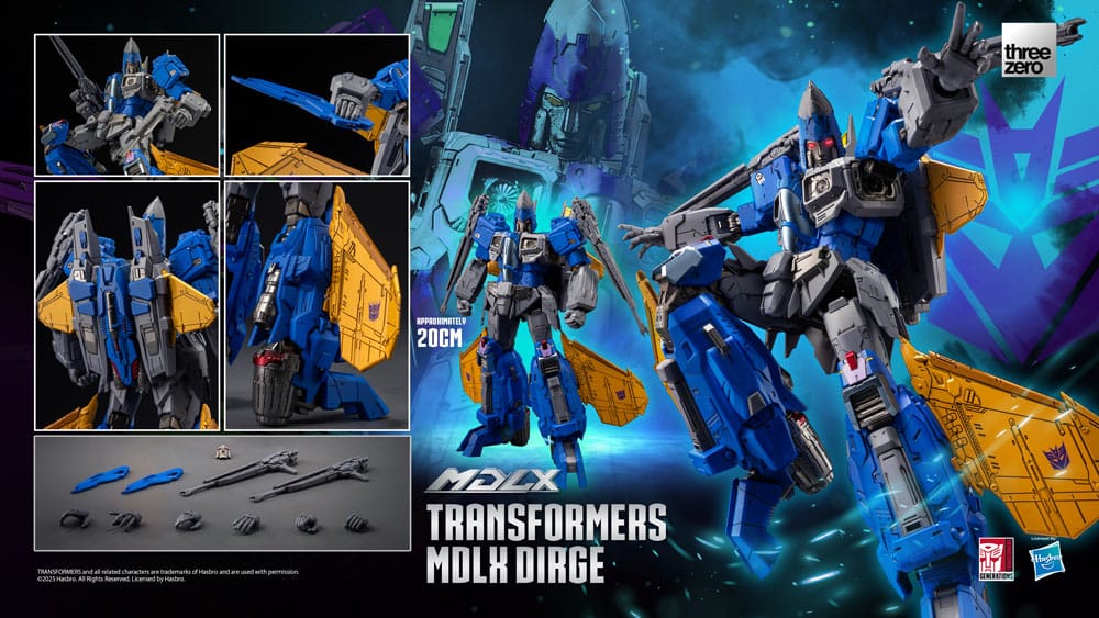 Transformers MDLX Action Figure Dirge 20 cm 4895250816855