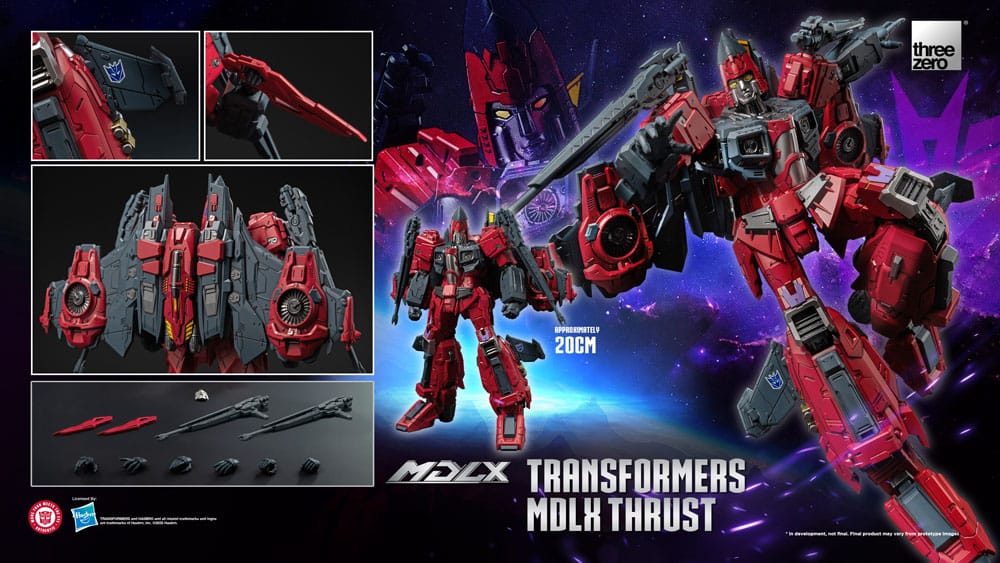 Transformers MDLX Action Figure Thrust 20 cm   4895250819580