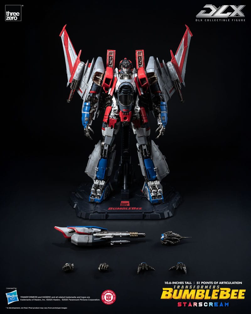 Transformers DLX Action Figure Starscream Bumblebee 27 cm   4895250819597