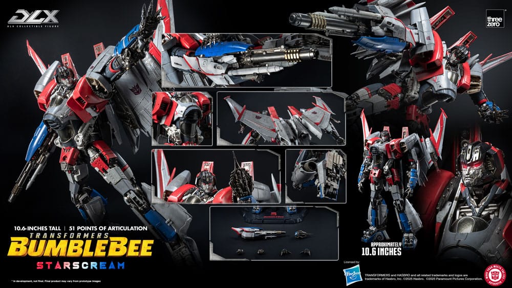 Transformers DLX Action Figure Starscream Bumblebee 27 cm   4895250819597