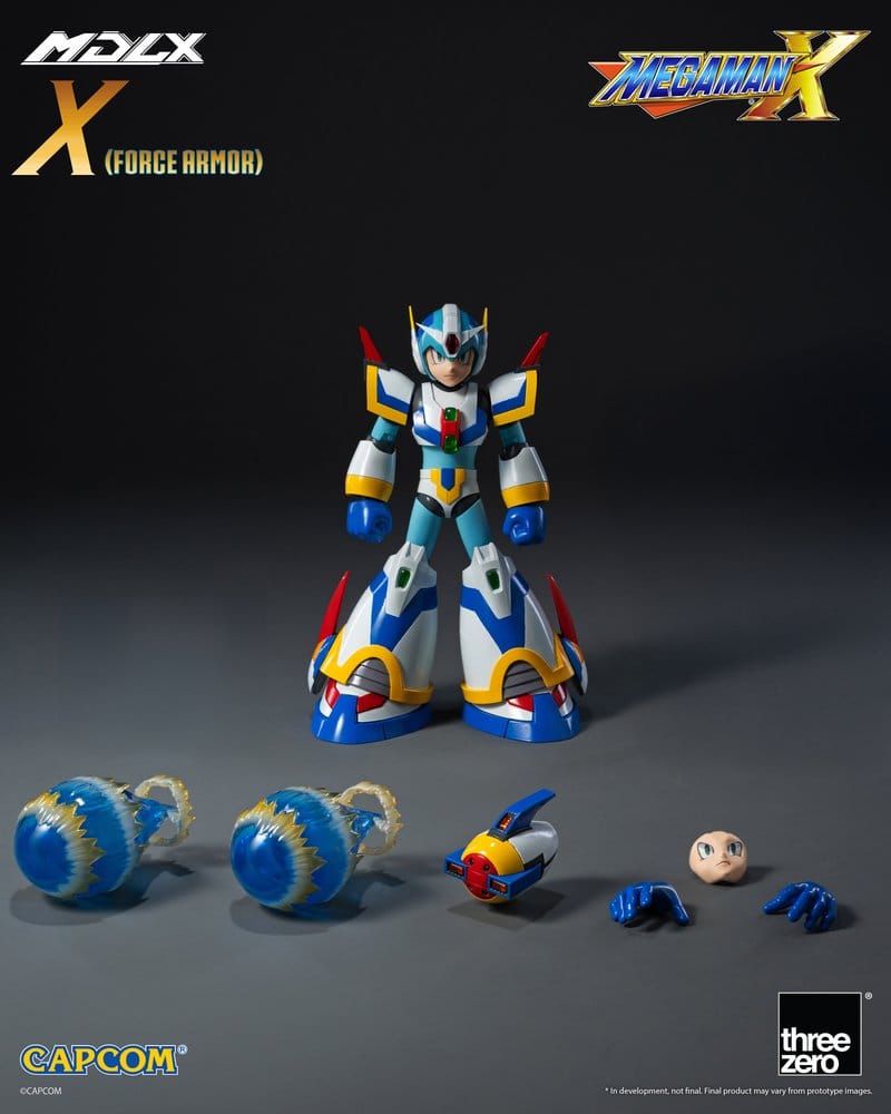 Mega Man X MDLX Action Figure Rockman / Mega Man Force Armor 12 cm 4895250824317
