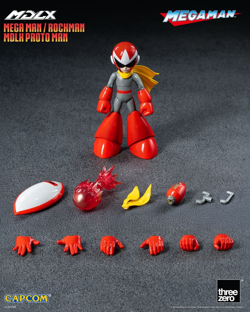 Mega Man MDLX Action Figure Rockman / Mega Man Proto Man 10 cm 4895250820340