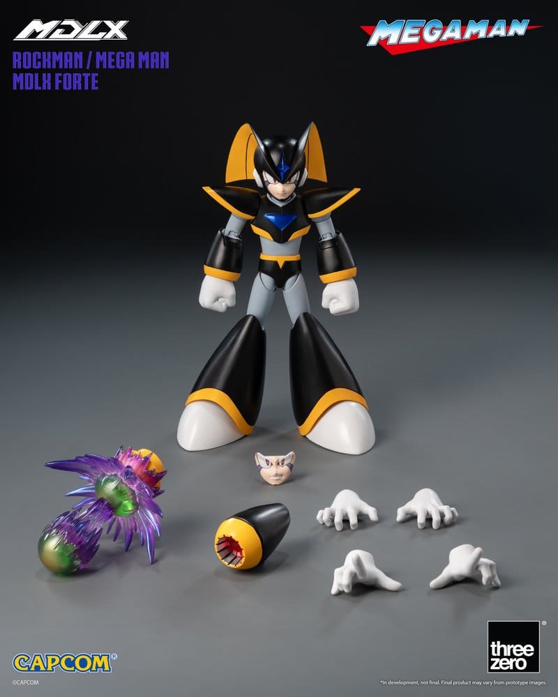 Mega Man MDLX Action Figure Rockman / Mega Man Forte 10 cm 4895250825154