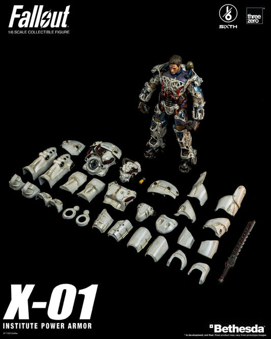 Fallout FigZero Action Figure 1/6 X-01 Institute Power Armor 37 cm  4895250818927