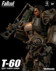 Fallout Action Figure 1/6 T-60 Rust Power Armor 4895250824508
