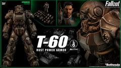 Fallout Action Figure 1/6 T-60 Rust Power Armor 4895250824508