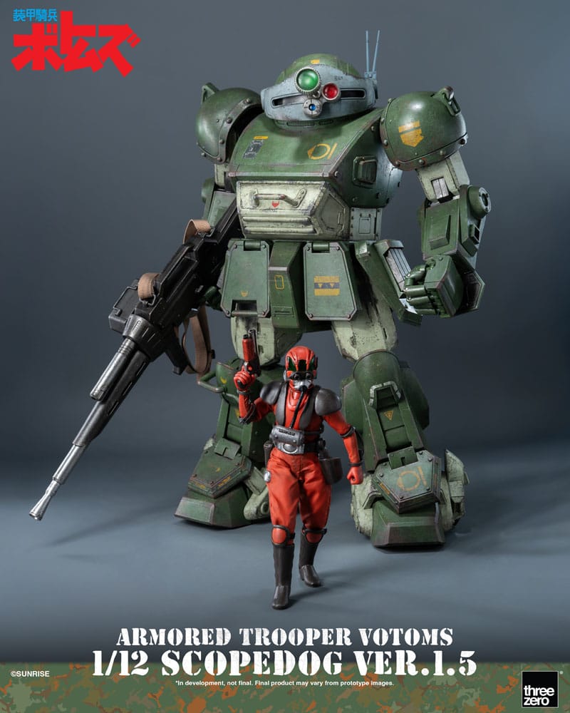 Armored Trooper Votoms Robo-Dou Action Figure Strikedog 16 cm 4895250819979
