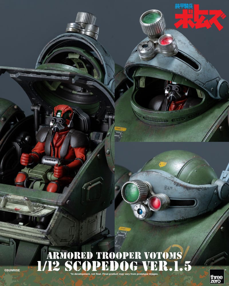 Armored Trooper Votoms Robo-Dou Action Figure Strikedog 16 cm 4895250819979