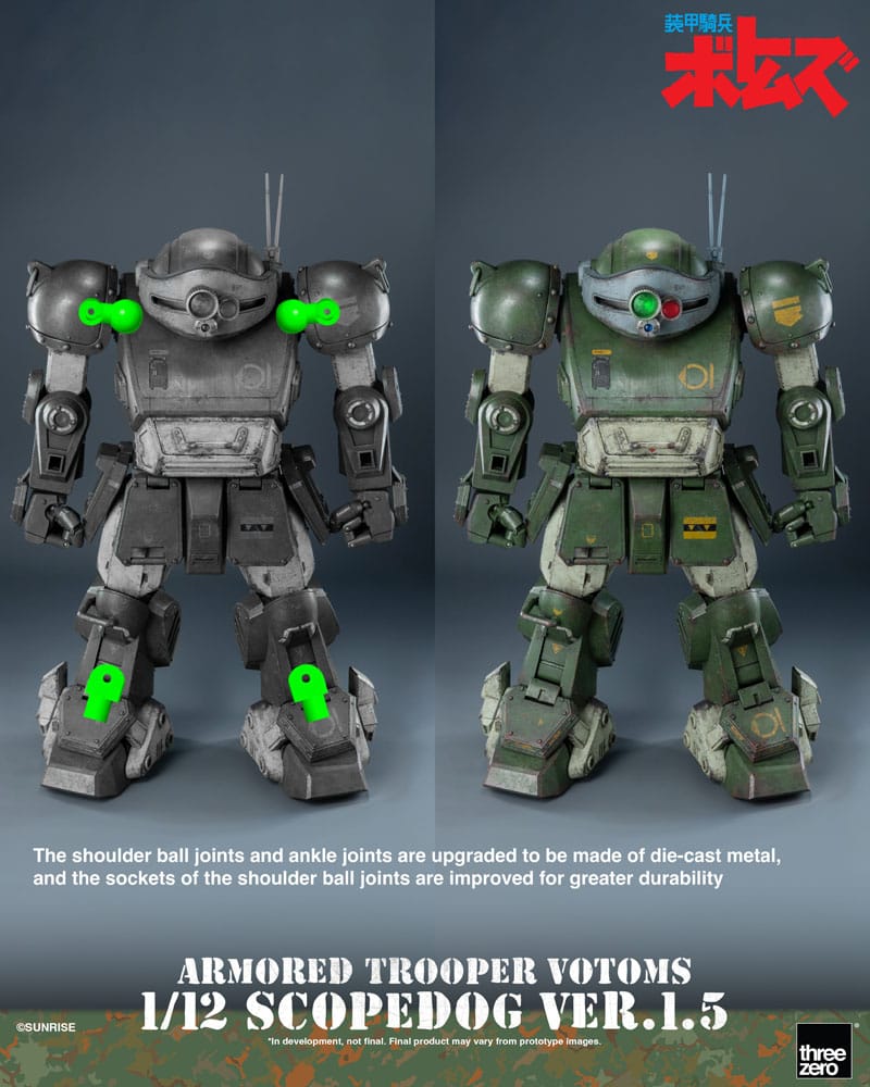 Armored Trooper Votoms Robo-Dou Action Figure Strikedog 16 cm 4895250819979