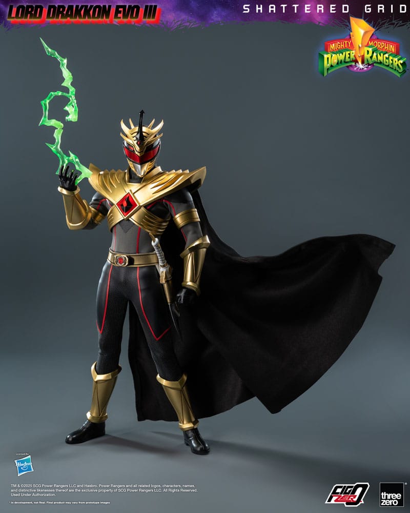 Mighty Morphin Power Rangers Shattered Grid  FigZero Action Figure 1/6 Lord Drakkon Evo III 30 cm  4895250819894