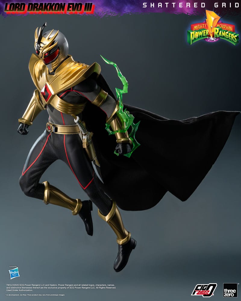 Mighty Morphin Power Rangers Shattered Grid  FigZero Action Figure 1/6 Lord Drakkon Evo III 30 cm  4895250819894