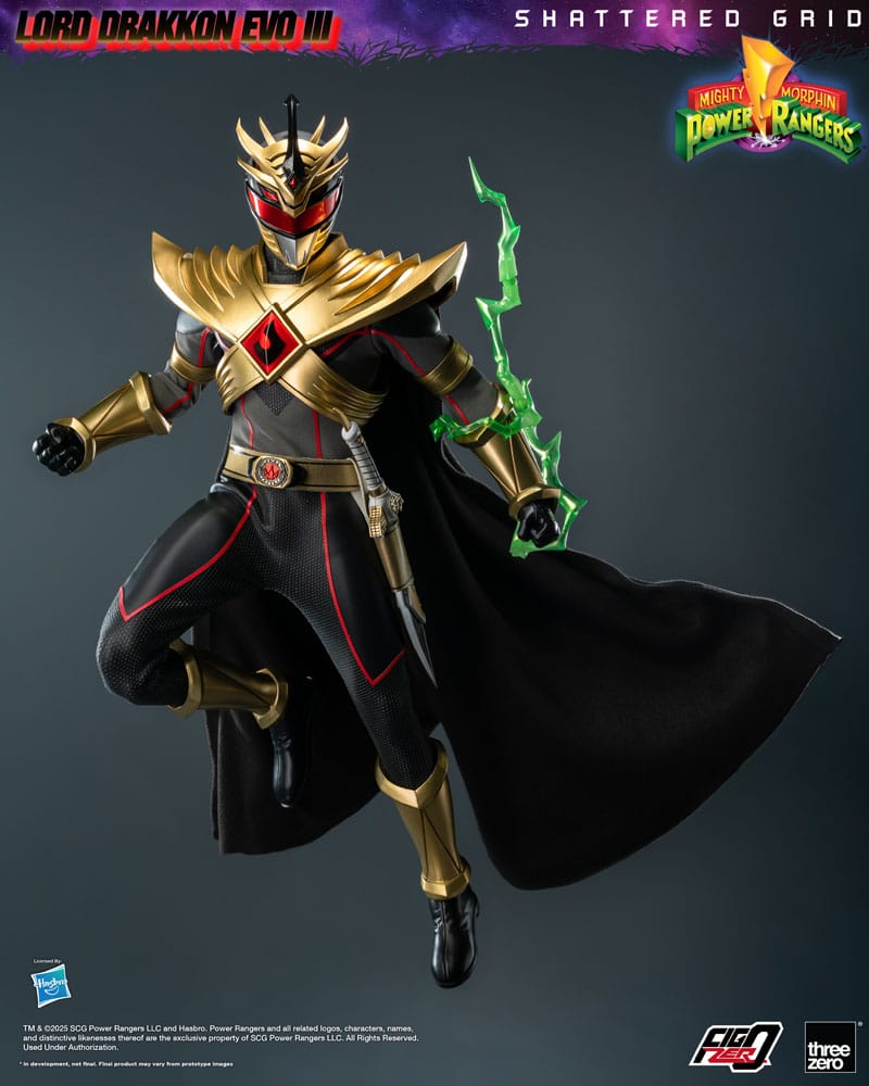 Mighty Morphin Power Rangers Shattered Grid  FigZero Action Figure 1/6 Lord Drakkon Evo III 30 cm  4895250819894